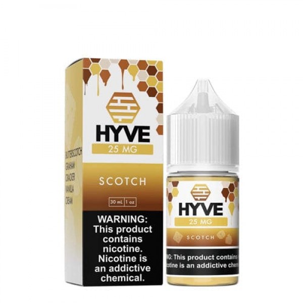 HYVE Scotch 30ml Nic Salt Vape Juice