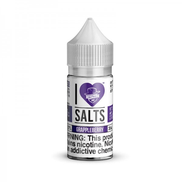 I Love Salts Grappleberry 30ml Nic Salt Vape Juice