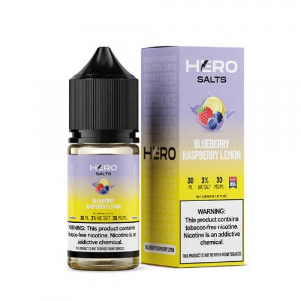 HERO Blueberry Raspberry Lemon 30ml TF Nic Salt Vape Juice