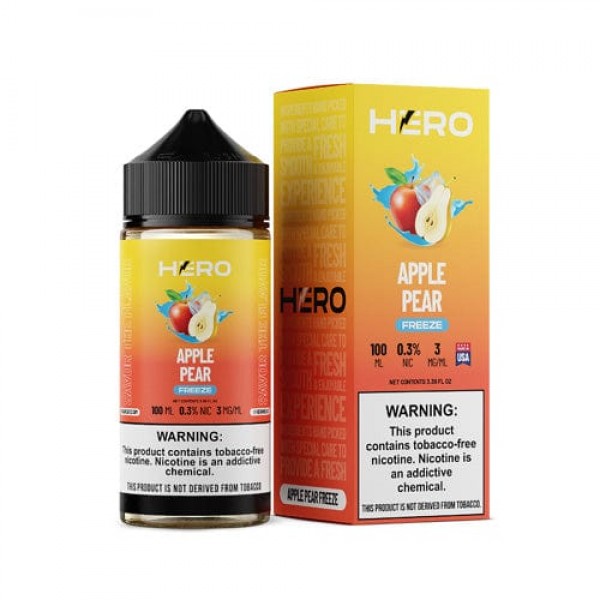 HERO Apple Pear Freeze 100ml TF Vape Juice