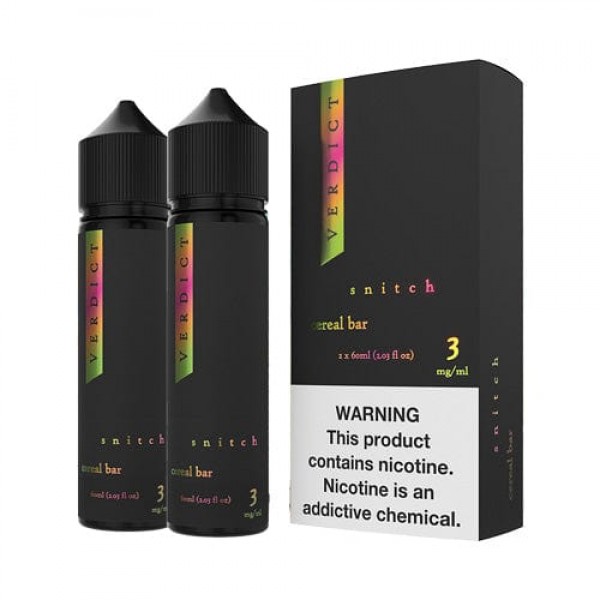 Verdict Snitch Cereal Bar 120ml Vape Juice