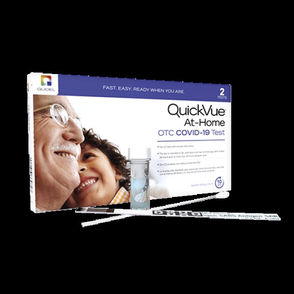 QuickVue OTC COVID-19 Test (Pack of 2)