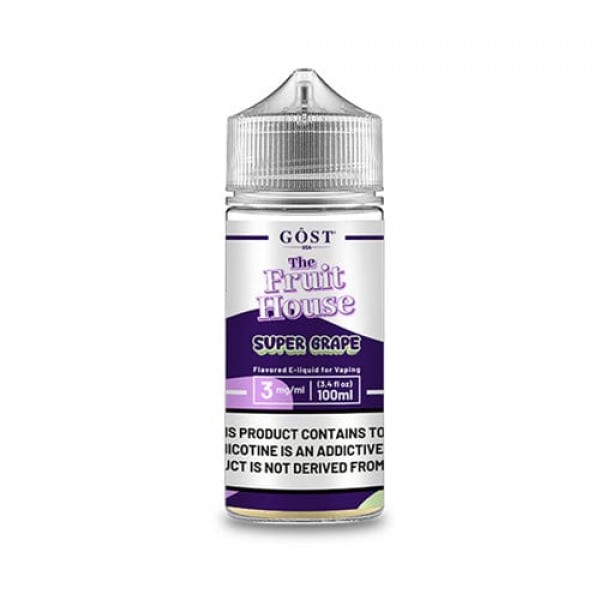 The Fruit House by Gost Super Grape 100ml TF Vape Juice