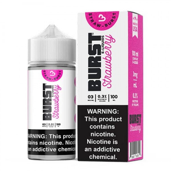 Burst Strawberry 100ml Vape Juice