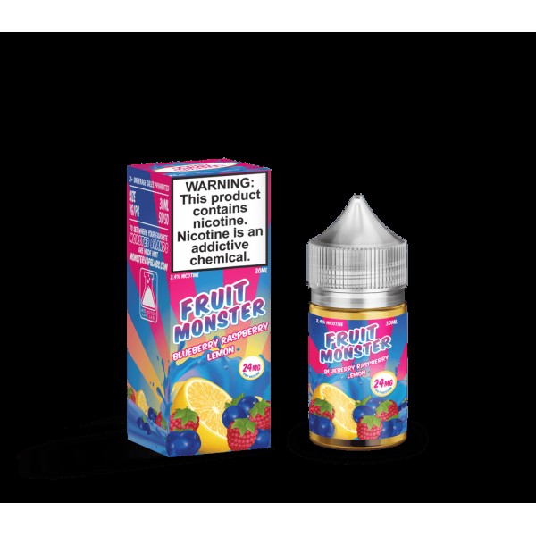 Fruit Monster Salts Blueberry Raspberry Lemon 30ml Nic Salt Vape Juice