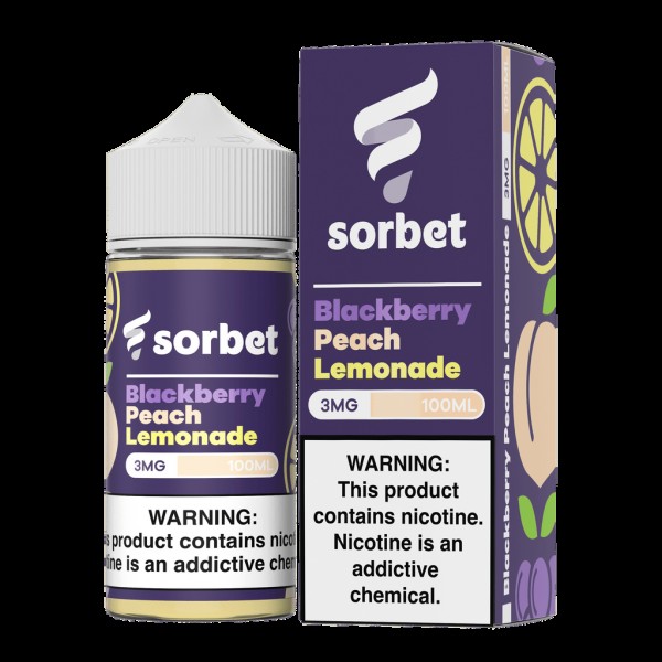 Sorbet Blackberry Peach Lemonade 100ml Vape Juice