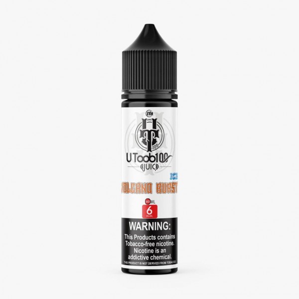 U TooB 100 Iced Volcano Burst 2x 60ml (120ml) Vape Juice