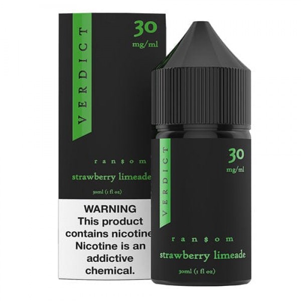 Verdict Ran$om Strawberry Limeade 30ml Nic Salt Vape Juice