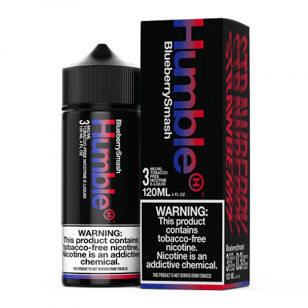 Blueberry Smash 120ml TF Vape Juice - Humble Juice Co.