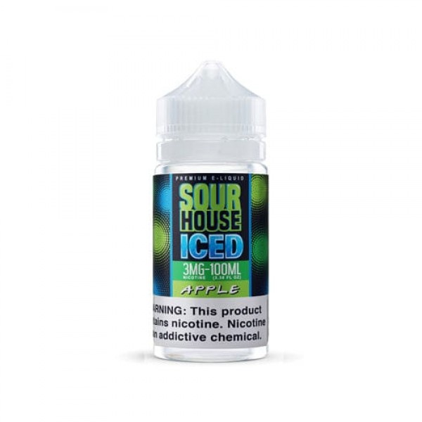 Sour House Iced Apple 100ml Vape Juice