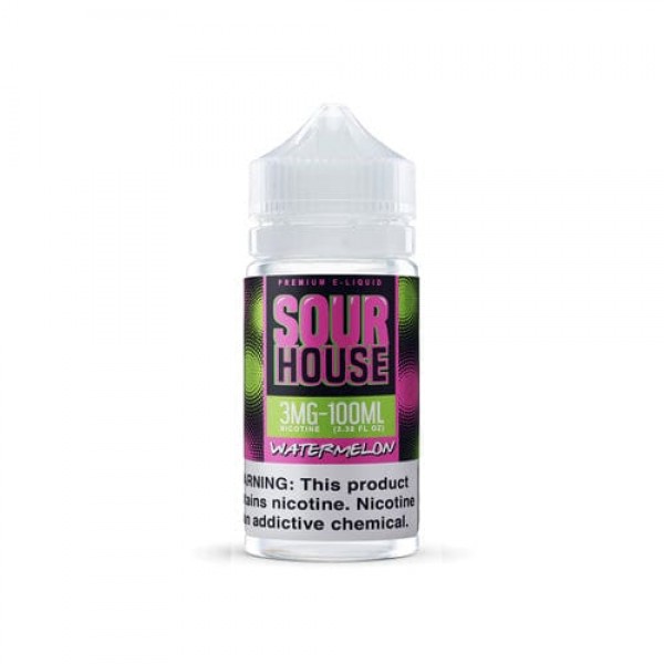 Sour House Watermelon 100ml Vape Juice