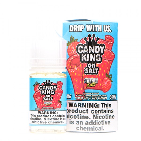 Candy King On Salt Strawberry Roll 30ml Salt Nic Vape Juice