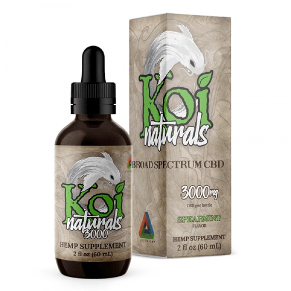 Koi Naturals Spearmint 60ml CBD Tincture