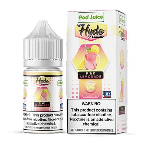 Pod Juice x Hyde Pink Lemonade 30ml TF Nic Salt Vape Juice