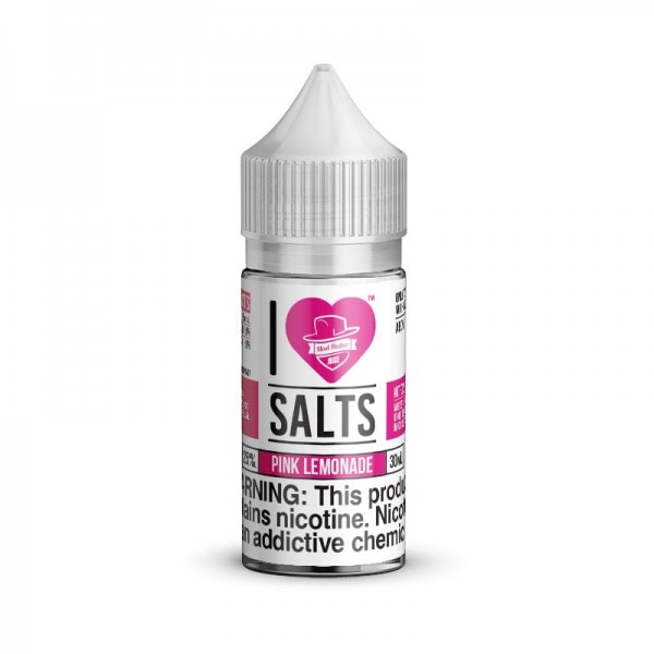 I Love Salts Pink Lemonade 30ml Nic Salt Vape Juice