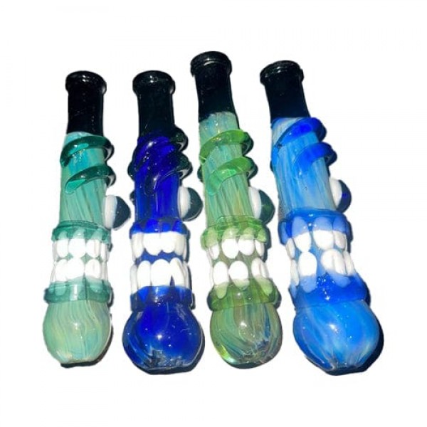 Heady Handmade Glass Nectar Collector w/ Teeth