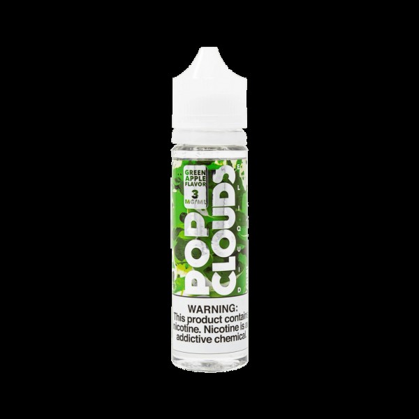 Pop Clouds Green Apple 60ml Vape Juice