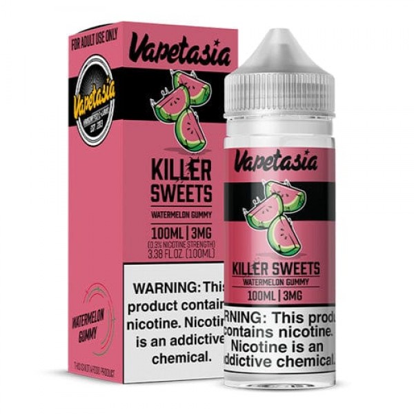 Vapetasia Killer Fruits Watermelon Gummy 100ml Vape Juice