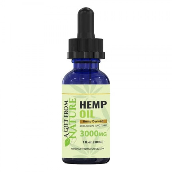 AGFN 3000mg CBD Tincture