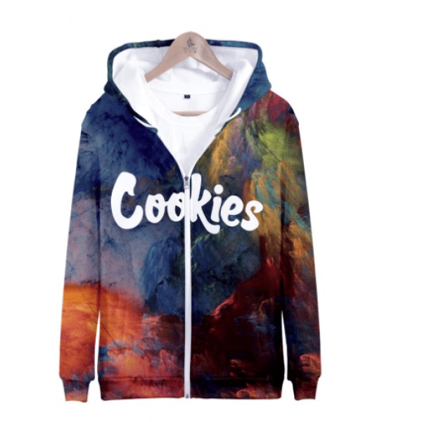 Cookies Full-Zip Hoodie Sweatshirt