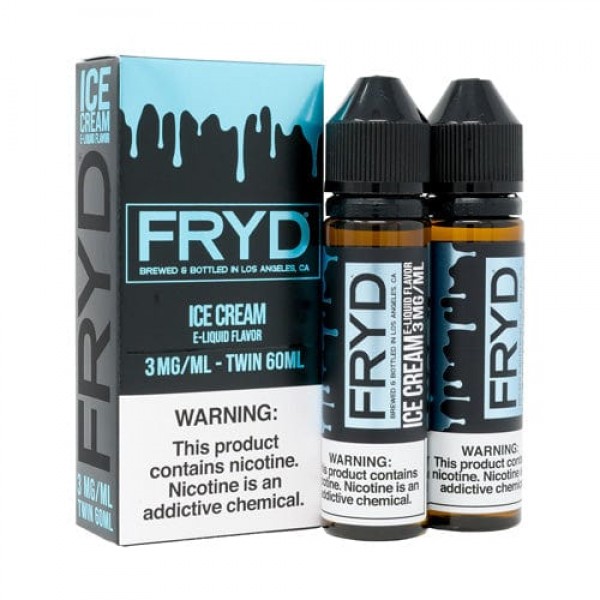 FRYD Twin Pack Ice Cream 2x 60ml Vape Juice