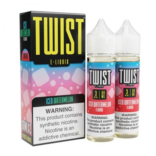 Twist E-Liquids Iced Watermelon 120ml Vape Juice