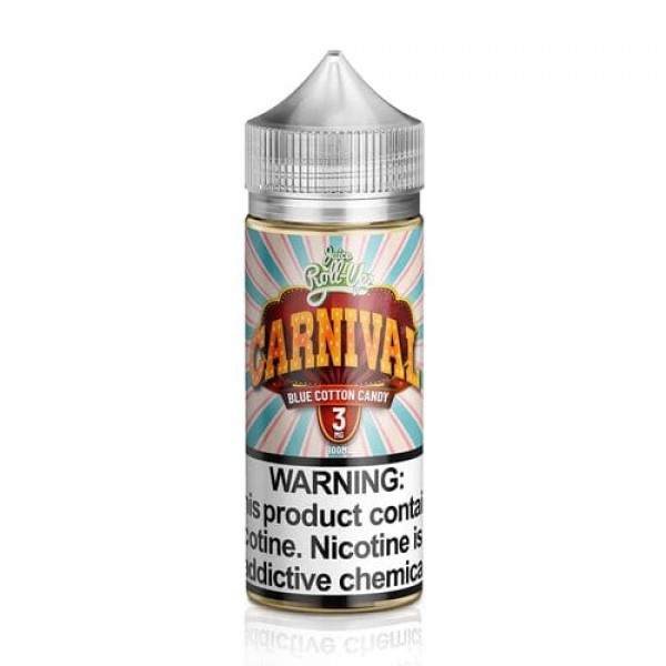 Juice Roll Upz Carnival Blue Cotton Candy 100ml Vape Juice