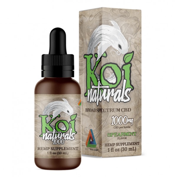 Koi Naturals Spearmint 30ml CBD Tincture