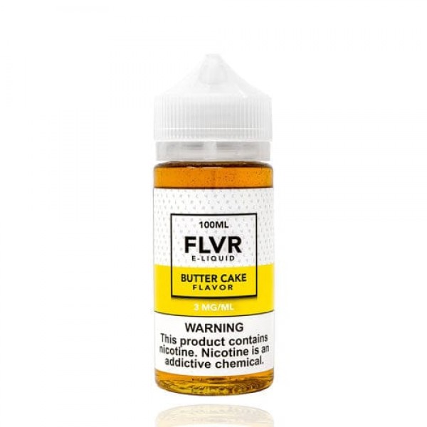 FLVR Butter Cake 100ml Vape Juice