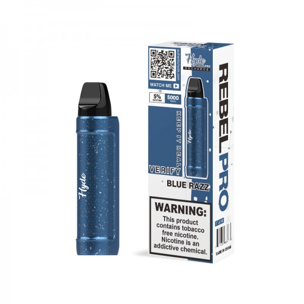 Hyde Rebel PRO Recharge Disposable Vape (5%, 5000 Puffs)