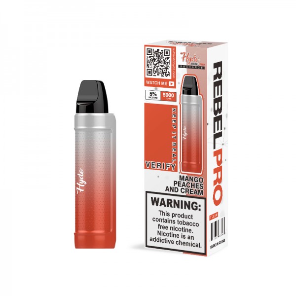 Hyde Rebel PRO Recharge Disposable Vape (5%, 5000 Puffs)