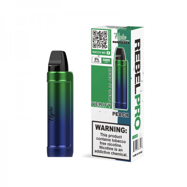 Hyde Rebel PRO Recharge Disposable Vape (5%, 5000 Puffs)