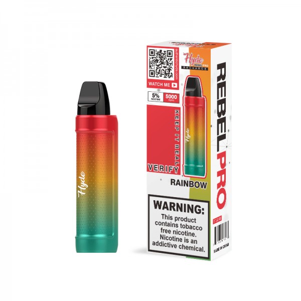 Hyde Rebel PRO Recharge Disposable Vape (5%, 5000 Puffs)