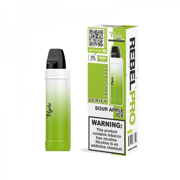 Hyde Rebel PRO Recharge Disposable Vape (5%, 5000 Puffs)