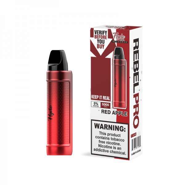 Hyde Rebel PRO Recharge Disposable Vape (5%, 5000 Puffs)