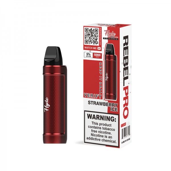 Hyde Rebel PRO Recharge Disposable Vape (5%, 5000 Puffs)