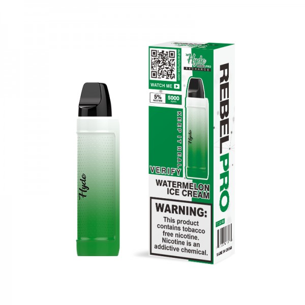 Hyde Rebel PRO Recharge Disposable Vape (5%, 5000 Puffs)