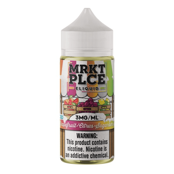 MRKT PLCE Iced Grapefruit Citrus Sugarberry 100ml Vape Juice