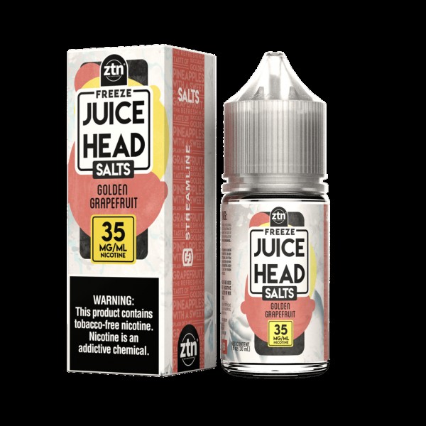 Golden Grapefruit Freeze 30ml ZTN Nic Salt Vape Juice - Juice Head