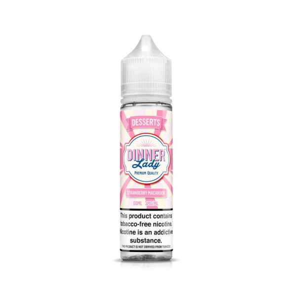 Strawberry Macaroon 60ml TF Vape Juice - Dinner Lady