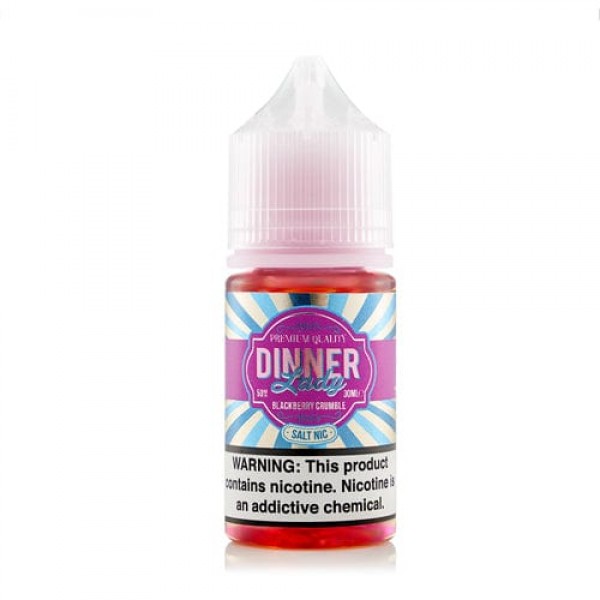 Dinner Lady Salts Blackberry Crumble 30ml Nic Salt Vape Juice