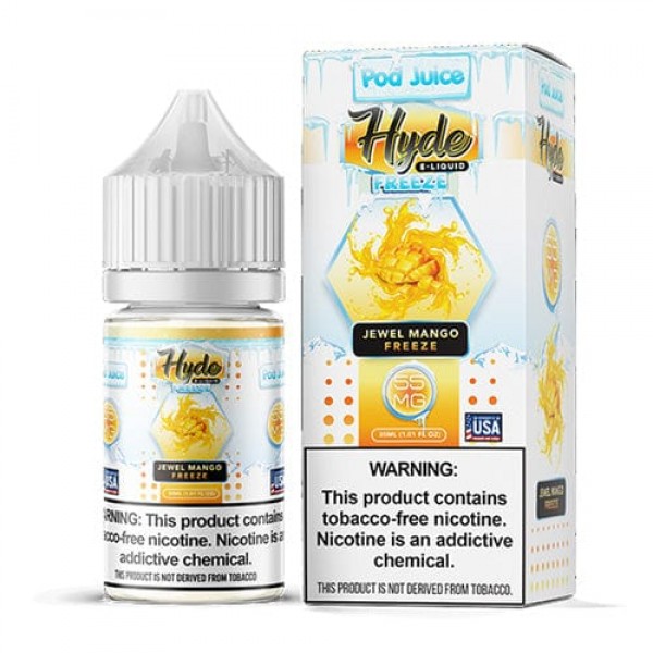 Pod Juice x Hyde Jewel Mango Freeze TF 30ml Nic Salt Vape Juice