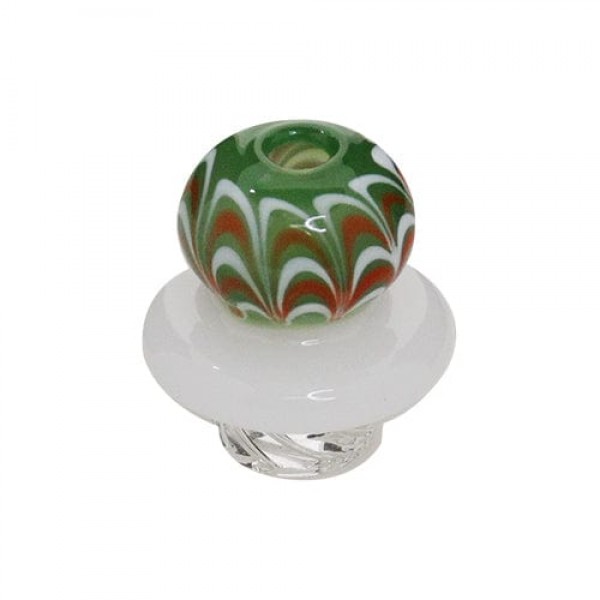 Colored Glass Spinner Carb Cap