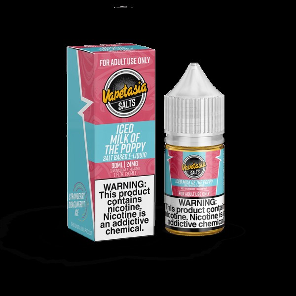 Vapetasia Salts ICED Milk of the Poppy 30ml Nic Salt Vape Juice