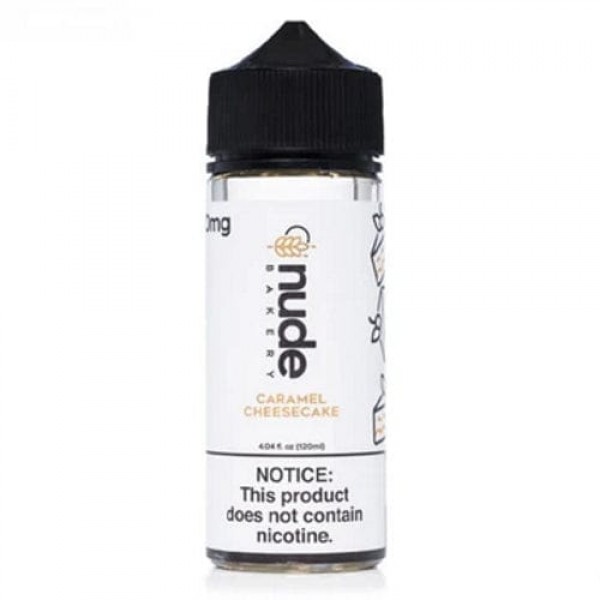 Nude Bakery 120ml Caramel Cheesecake Vape Juice