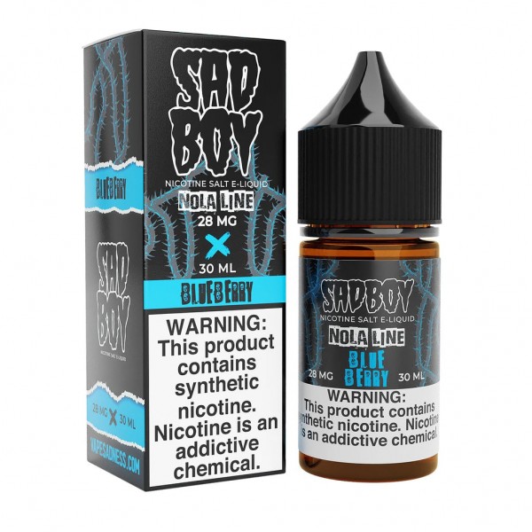 Sadboy Salts Blueberry Nola 30ml Nic Salt Vape Juice