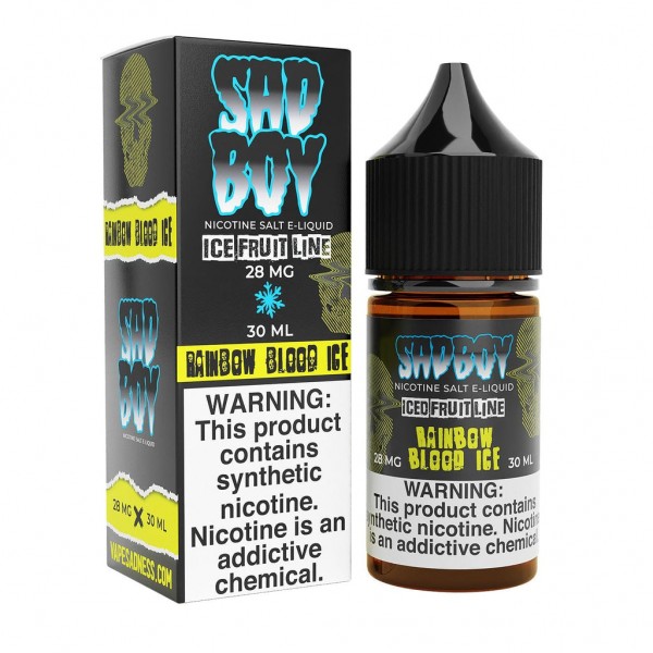 Sadboy Salts Rainbow Blood Ice 30ml Nic Salt Vape Juice