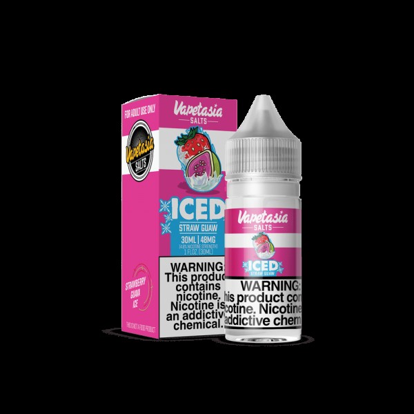 Vapetasia Killer Fruits ICED Straw Guaw 30ml Nic Salt Vape Juice