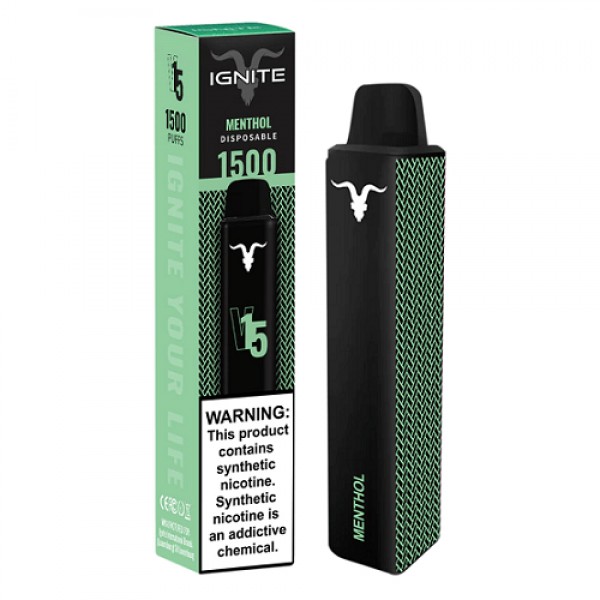 Ignite V15 Disposable Vape (5%, 1500 Puffs)