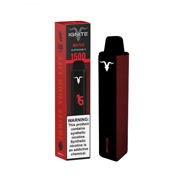 Ignite V15 Disposable Vape (5%, 1500 Puffs)